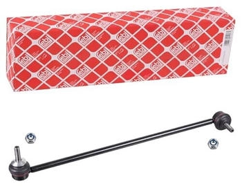 Febi Bilstein Stange/Strebe Stabilisator vorne links mit Sicherungsmuttern (19665)