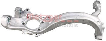 Metzger Achsschenkel, Radaufhängung Vorderachse links für AUDI A6 C6 (58126201)