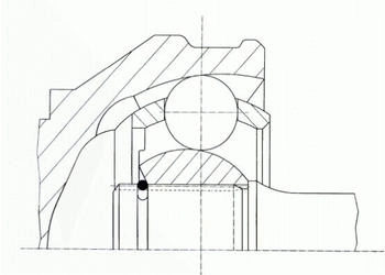 Löbro Gelenksatz, Antriebswelle (306972)