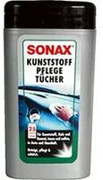 SONAX Reinigungst&uuml;cher KunststoffPflegeT&uuml;cher gl&auml;nzend Box 4121000
