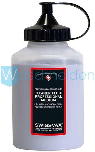 swissvax Cleaner Fluid Professional Medium Politur