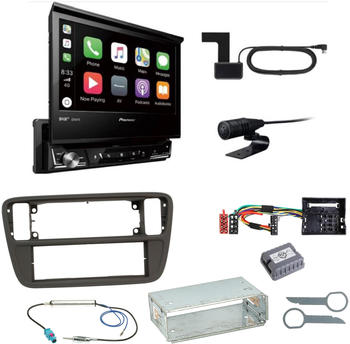 Pioneer AVH-Z7200DAB Bluetooth CD USB Einbauset für Up Seat Mii Skoda Citigo