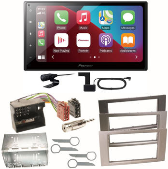 Pioneer SPH-DA160DAB Android Auto Einbauset für Ford Focus Fusion Galaxy S-Max