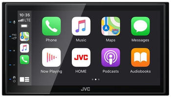 JVC KW-M565DBT mit Einbauset für Volkswagen VW T5 Transporter 2003-2015