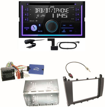 JVC KW-DB95BT Einbauset für Mercedes C-Klasse W203 CLC CL203 S203
