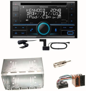 Kenwood DPX-7300DAB Bluetooth Einbauset für Mercedes Vito Viano W639 W447 Sprinter