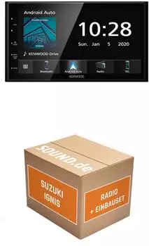 JUST SOUND best choice for caraudio Autoradio Einbauset JVC JVC KW-M695DBW Suzuki Ignis 3 Autoradio (Freisprecheinrichtung)