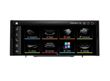 Taffio Für BMW E65 E66 8.8" Touchscreen Android GPS Carplay AndroidAuto Einbau-Navigationsgerät