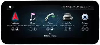 Taffio Für Mercedes CLS W218 C218 NTG5x 12" Touch Android GPS Navi Carplay Einbau-Navigationsgerät