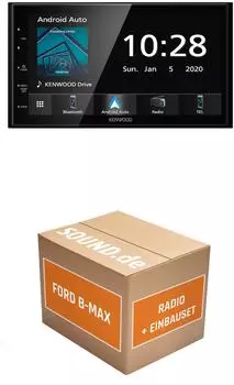 JUST SOUND best choice for caraudio Autoradio Einbauset JVC JVC KW-M695DBW Ford B-Max Autoradio (Freisprecheinrichtung)