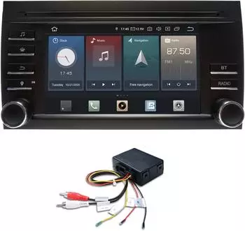 Taffio Für Porsche Cayenne 9PA BOSE 7" Touch Android Autoradio GPS CarPlay Einbau-Navigationsgerät