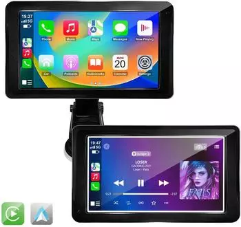 Technaxx TX-320 Wireless Auto-Display 7", CarPlay & Android Auto (5242)