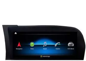 Taffio Einbau-Navigationsgerät für Mercedes S/CL W221/W216 10,25" Touchscreen Android GPS CarPlay