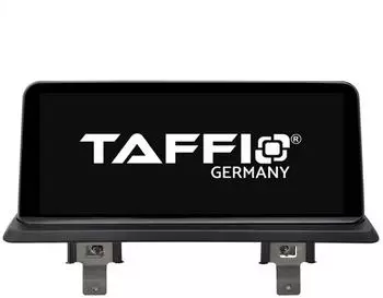 Taffio Einbau-Navigationsgerät für BMW E81/E82/E87/E88 CIC 10.2" Touchscreen Android CarPlay (10TAL271)