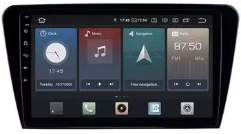 Taffio Octavia 3 (5E) 10" Touchscreen Android Autoradio GPS CarPlay (LMG1007Y)