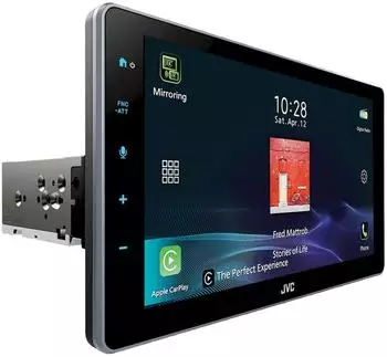 JVC KW-Z900DBW 9-Zoll Digital-Media-Receiver DAB+ Wireless CarPlay (KW-Z900DBW)