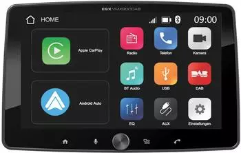 ESX VMX1000DAB 1-DIN Media Moniceiver 10,1" Display (VMX1000DAB)