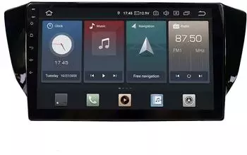 Taffio Autoradio für Skoda Superb (2016-2019) 10" Touchscreen Android GPS CarPlay (LMGQ1037)