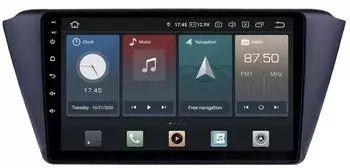 Taffio Skoda Fabia 3 9" Touchscreen Android Autoradio GPS CarPlay 4G SIM (LMG9150)
