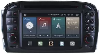 Taffio DX 7" Touchscreen Autoradio Android GPS CarPlay für Mercedes SL R230 (HL8817)