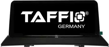 Taffio Einbau-Navigationsgerät für BMW X3 E83 + I-Drive, 10,25" Touchscreen Android CarPlay