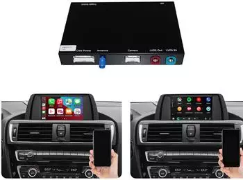 Taffio Navigationsgerät für BMW CIC CarPlay & Android Auto (10CPMCIC)