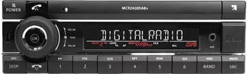 Kienzle MCR 2420 DAB+ Autoradio 1-DIN 24V Bluetooth USB/AUX (MCR2420DAB+)