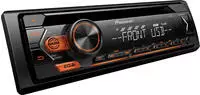 Pioneer DEH-S120UB, Schwarz, 1 DIN, 200 W, 4.0 Kan&auml;le, 50 W, CD, CD-R, CD-RW -