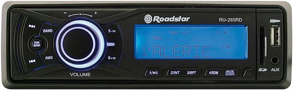 Roadstar RU-285RD Autoradio (1 DIN, 15 Watt)