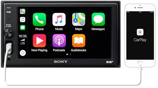 Ausstattung & Display Sony XAV-AX1005DB