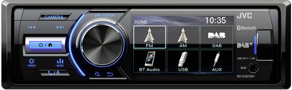 JVC KD-X182DB 1-DIN Autoradio mit DAB