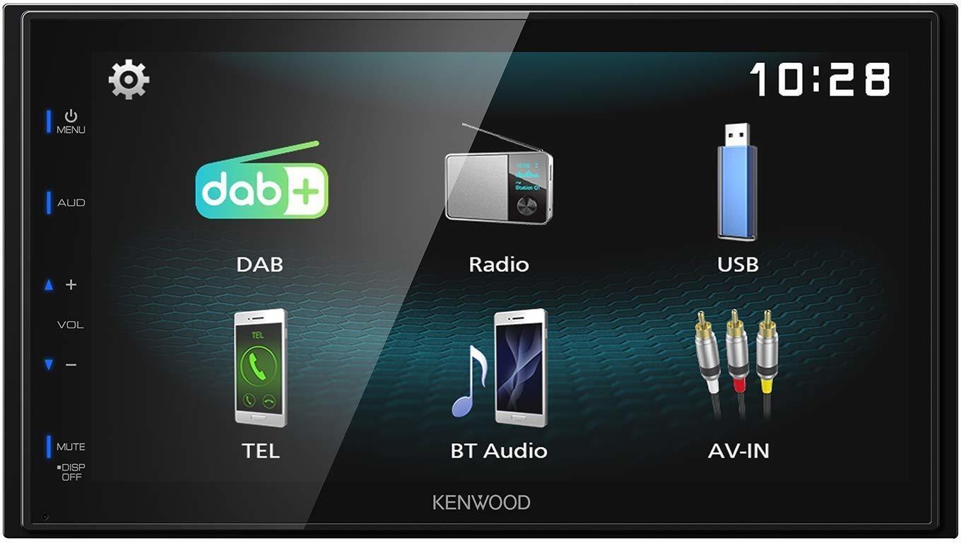 Kenwood KDC-BT760DAB Autoradio DAB+ Tuner, Bluetooth®- Freisprecheinrichtung, Anschluss für Lenkrad