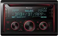 Pioneer FH-S820DAB Auto Media-Receiver Schwarz 200 W Bluetooth (FH-S820DAB)