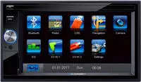 Blaupunkt 14101-SC370, Blaupunkt Santa Cruz 370 - Doppel-DIN MP3-Autoradio mit