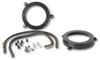 Hpc Lautsprecherringe für Mercedes C-Klasse(W203), CLC 08-11, 130mm, Türen/Seite hinten