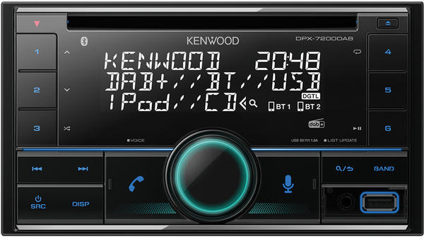 Kenwood DPX-7200DAB Test ❤️ Testbericht.de-Note: sehr gut vom Februar 2022