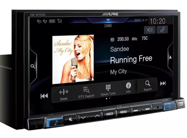 Alpine INE-W720DC