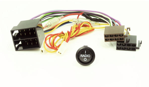 Caratec Connect CI200A Stromadapter Radio Ein/Aus Wippschalter