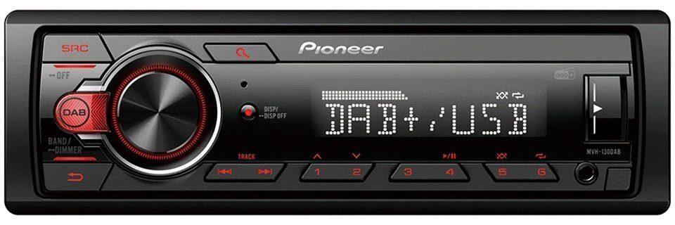 PIONEER MVH-X580DAB MVH-X580DAB Autoradio USB, 1 DIN, 12V, MP3, WMA, WAV  MVH-X580DAB