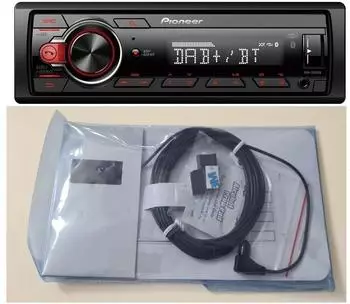 Pioneer MVH-330DAB(AN) + DAB Antenne