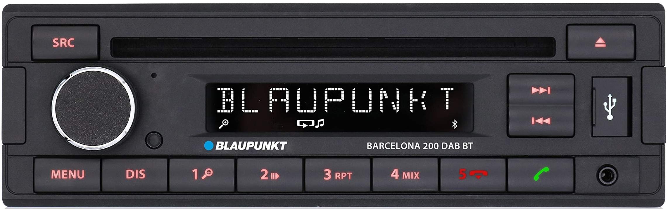 Blaupunkt Madrid 200 BT Autoradio Bluetooth®-Freisprecheinrichtung
