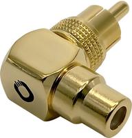 Oehlbach - Sound-ad 90 Cinchwinkeladapter [1x Cinch-stecker - 1x Cinch-buchse]