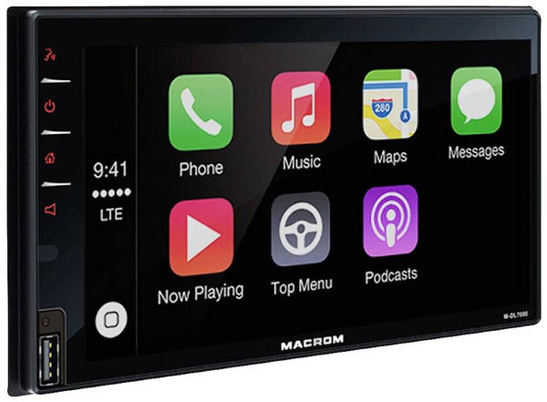Macrom M-DL7000D Doppel-DIN Moniceiver Apple CarPlay Android Auto™