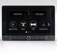 Xzent X-127, Xzent X-127 1-DIN Infotainer (Android Auto, Apple Carplay) (X-127)