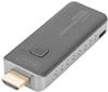 DIGITUS Wireless HDMI Transmitter Click & Present, schwarz