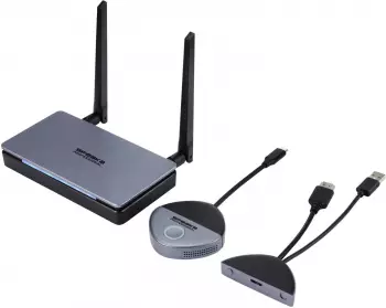SpeaKa Professional SP-TR-500 Drahtloses Full-HD-Präsentationssystem 30m (SP-13382652)