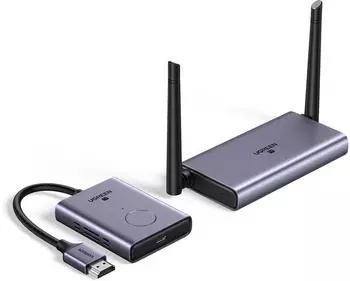Ugreen Wireless HDMI Extender Sender und Empfänger, grau (50633A)