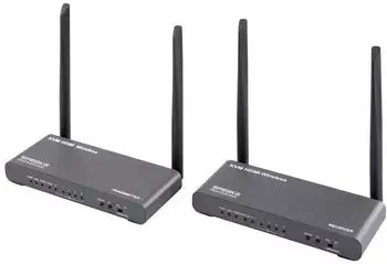 SpeaKa Professional SP-HDE-620 HDMI-Funkübertragung 5GHz 100m 3840x2160 KVM (SP-12811660)