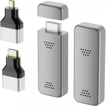 SpeaKa Professional HDMI-Funkübertragung Set 15m, 5GHz, 1080p, durchgeschleifter HDMI-Ausgang (30120-WSE01-1-01)