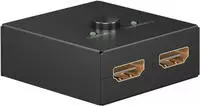 Goobay HDMI-Umschaltbox 2 auf 1 4K30Hz,HDMI 1.4,manuell